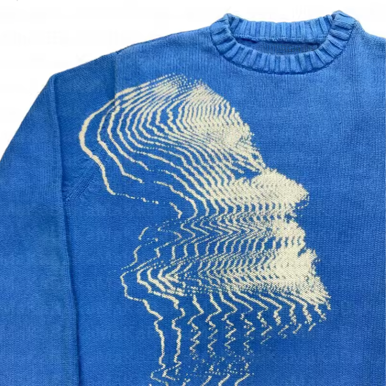 Fade Away Sound Knit Blue